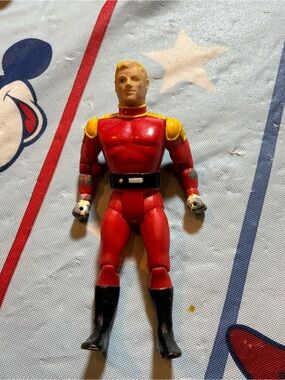 Vintage 1985 Flash Gordon action figure missing paint